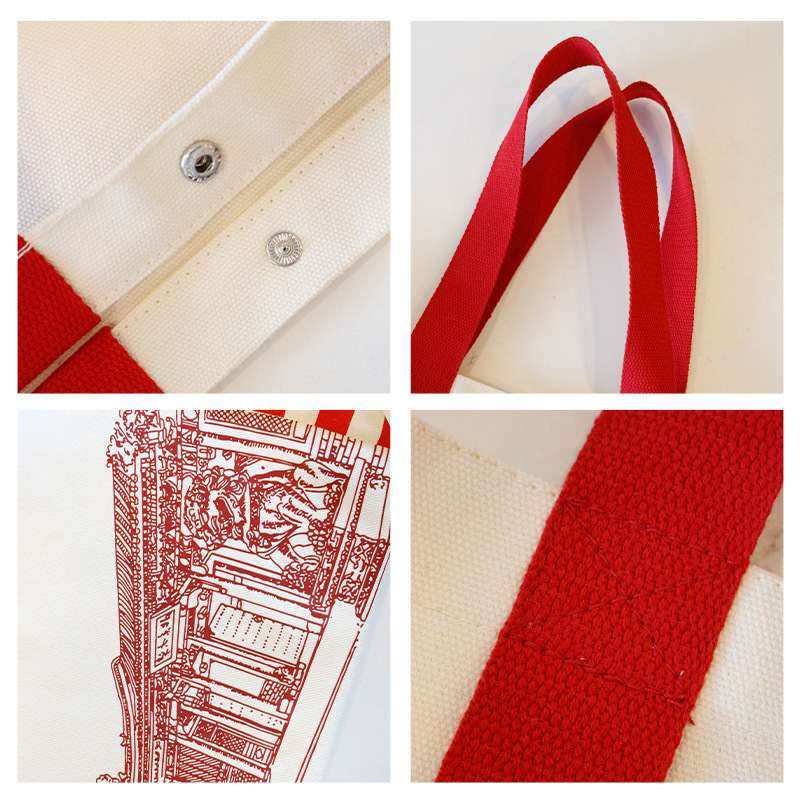 帆布袋定制大容量手提袋企业开会文活动广告宣传礼品袋帆布包创