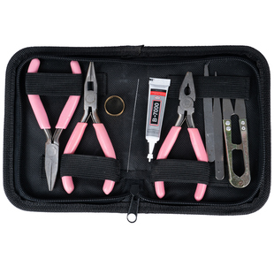 手工diy饰品工具包串珠套装尖圆嘴钳胶水镊子多功能制作饰品配件