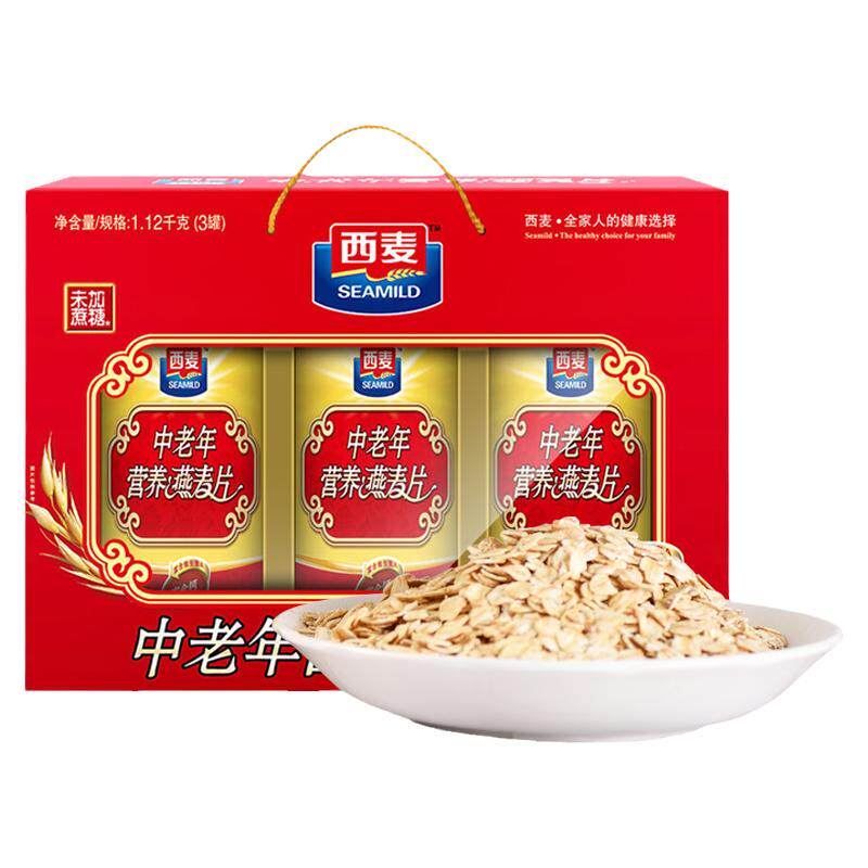 西麦燕麦片即食谷物代餐早餐膳食