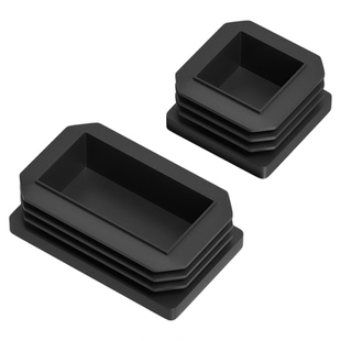 方管堵塞头塑料堵头盖帽方钢塞头方管封口盖堵帽堵盖管塞防滑脚垫