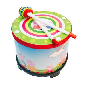 奥尔夫乐器打击鼓儿童敲打鼓玩具手拍鼓婴儿宝宝拍拍手鼓集合地鼓