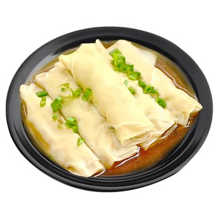 萌佳萌手工黑猪肉百叶包鲜肉面结千张包猪肉卷下火锅面筋塞肉馅饺
