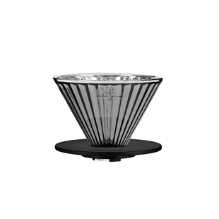 轰炸机MHW精灵玻璃滤杯V60咖啡滤杯 手冲咖啡过滤器单品滴滤杯