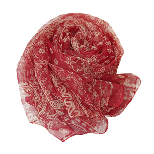 真丝丝巾新款2025爆款高档长丝巾桑蚕丝印花韩版围巾秋冬季女纱巾