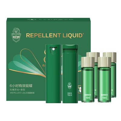 超威室内外驱蚊液10ml*6瓶+2管