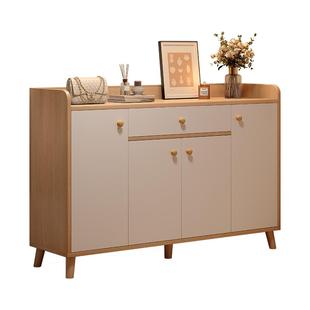 实木鞋柜家用门口入户门2025新款玄关储物收纳柜一体靠墙楼道鞋架