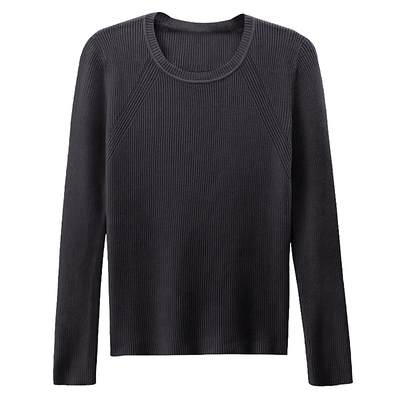 秋冬季新款软糯毛衣打底衫女大码