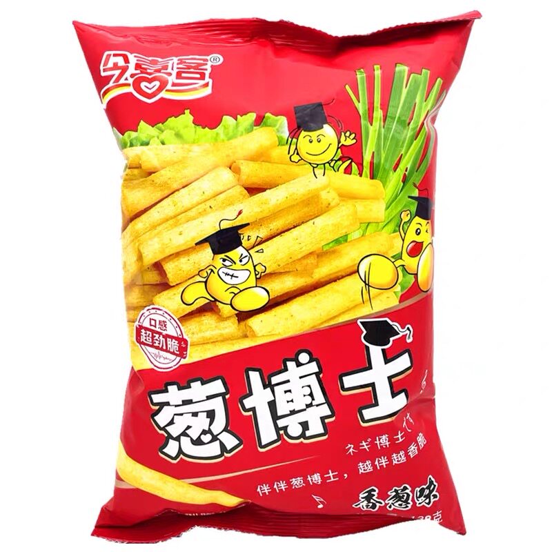 今喜客葱博士香葱味怀旧小吃膨化食品办公休闲网红零食锅巴薯条