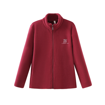 中年妈妈休闲保暖夹克抓绒卫衣