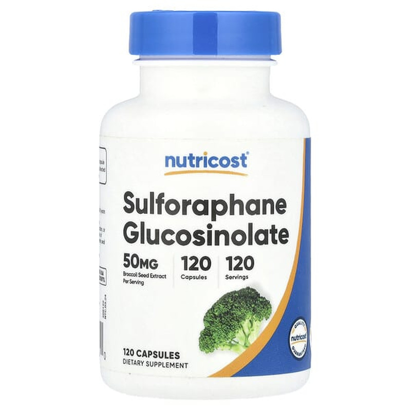 Nutricost萝卜硫素硫代葡萄糖苷胶囊机体抵抗肝部健康肠胃活力