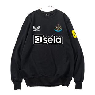 23-24纽卡斯尔队服足球衣紐卡吉马良斯圆领卫衣套头男女球迷长袖