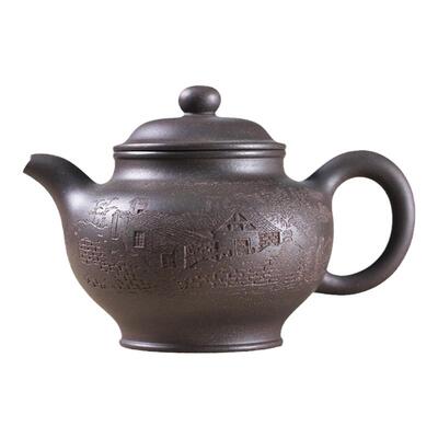 驯砂记全手工原矿紫砂茶壶可定制