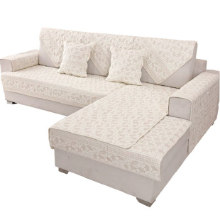 双面纯棉沙发垫四季通用全棉布艺防滑坐垫简约现代秋冬沙发套罩巾