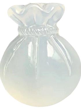 白冰玉髓福袋diy手工钥匙扣玛瑙