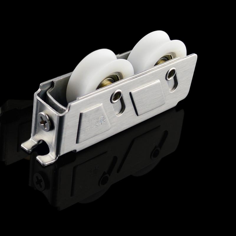 788铝合金门窗滑轮2000A型窗户滚轮757不锈钢轮789彩铝宽轨道轮子