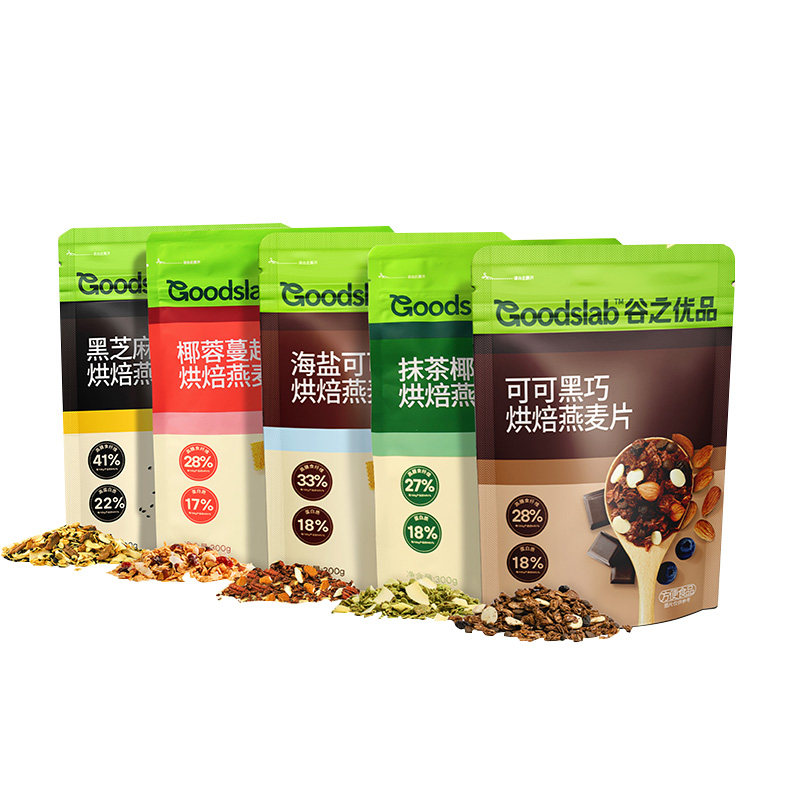 谷之优品烘焙麦片营养饱腹代餐