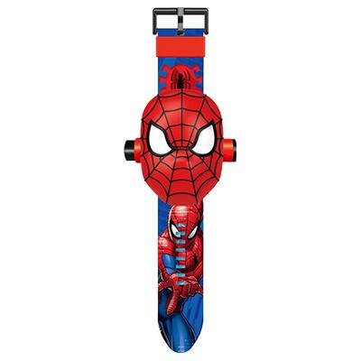 蜘蛛侠投影发光手表儿童玩具礼物