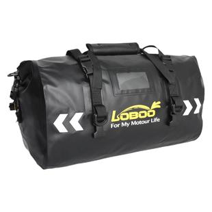 LOBOO萝卜摩托车后座防水包骑行装备机车边包头盔包背包摩旅驮包