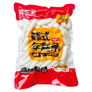 韩式年糕条1kg韩国炒年糕速食手工大米水磨Q年糕火锅食材餐饮商用