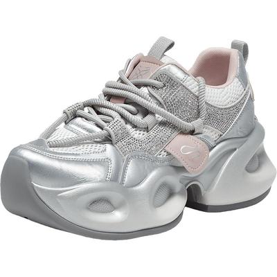 百思图2025夏季新款商场同款时尚潮流老爹鞋厚底女休闲鞋B1091BM5