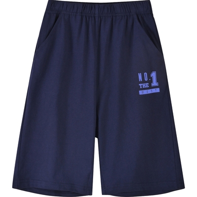 铅笔俱乐部童装2025夏装新款男童短裤儿童五分裤中大童针织薄裤子