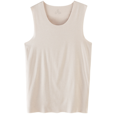 稻草人双面羊绒蛋白发热保暖背心