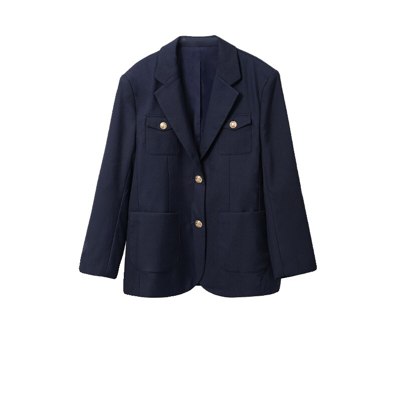 西装外套女韩版宽松通勤上衣西服
