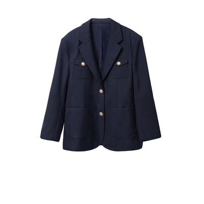 西装外套女韩版宽松通勤上衣西服