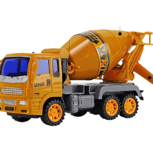 儿童大号工程车玩具套装翻斗搅拌车男孩挖掘推土机吊车宝宝小汽车