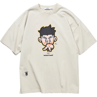 【新年款】nautica白帆 x 爆尼膏联名宽松短袖T恤BGTW5106