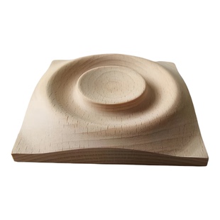 原创国风精品榉木珠串手链展示托盘立体曲面手作设计模板拍摄道具