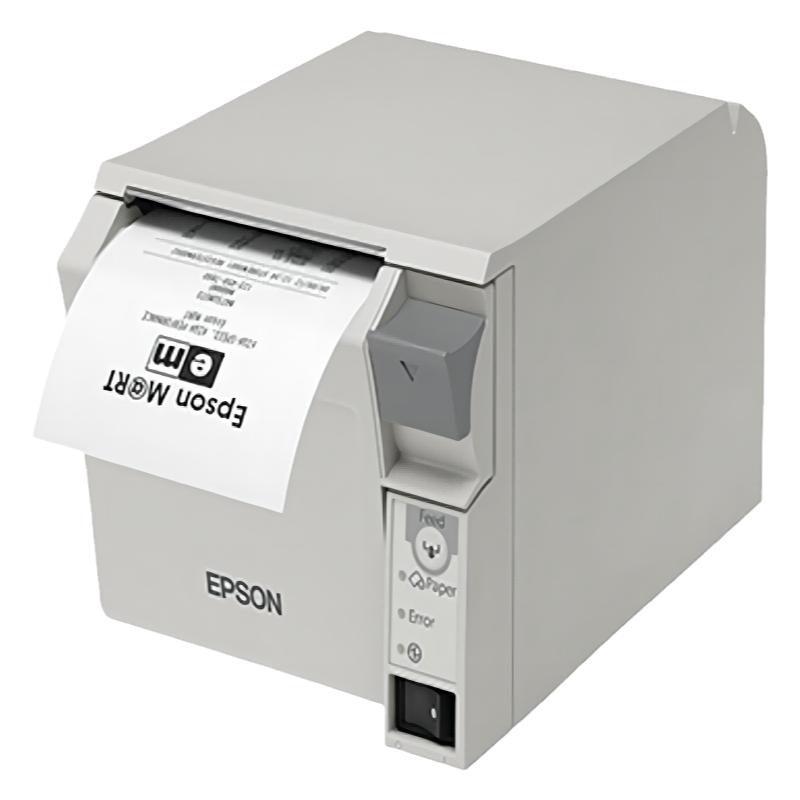 Epson爱普生TM-T70II 前出纸型高速热敏票据打印机收银餐饮商超