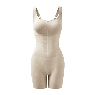 张雨绮同款曲线主义黑巧塑身衣