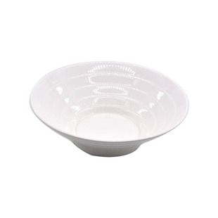 七寸斗笠碗8英寸汤碗喇叭白色水煮鱼碗陶瓷面碗家用饭店商用91012