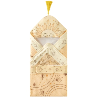 [占星师]aqpa爱帕婴儿抱被包单初生婴儿莫代尔棉新生儿宝宝包被萌