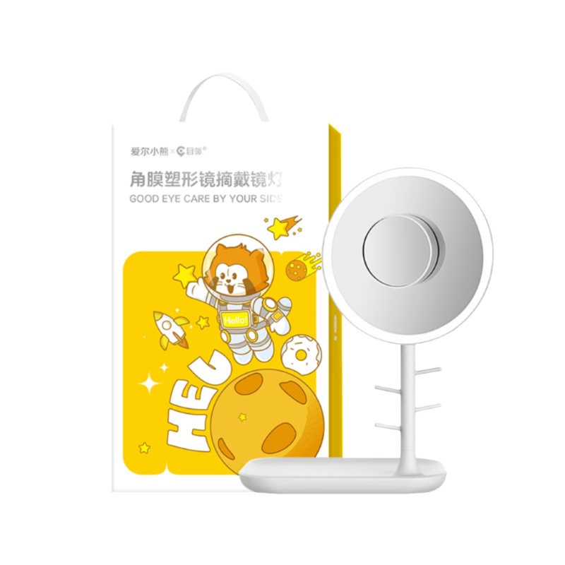 爱尔眼科目邻角膜塑形镜摘戴镜灯led带灯桌面日光家用硬镜摘带镜