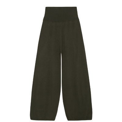 Cortana羊毛宽松针织长裤