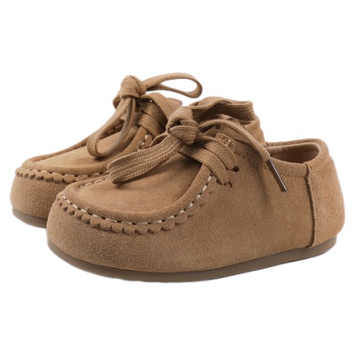 Meticulous儿童舒适勃肯皮鞋