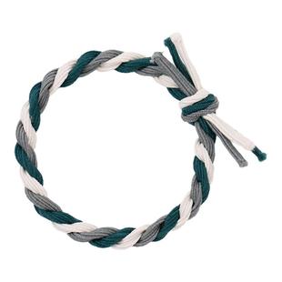 拼色头绳女网红ins发圈皮筋女扎头发绳绑头发橡皮筋韩国皮套森系