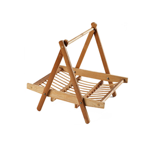 提手架创意火锅配菜盘鹅肠鸭肠架子面条楠竹托盘烤肉摆盘果盘林漭