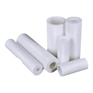 四氟管铁氟龙套管硬聚四氟乙烯管耐高温PTFE空心棒套筒加工定做