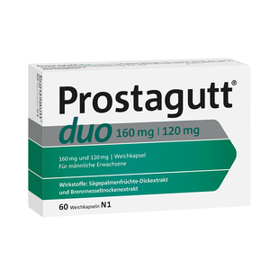【自营】德国Prostagutt锯棕榈荨麻根提取物双效呵护泌尿60 粒装