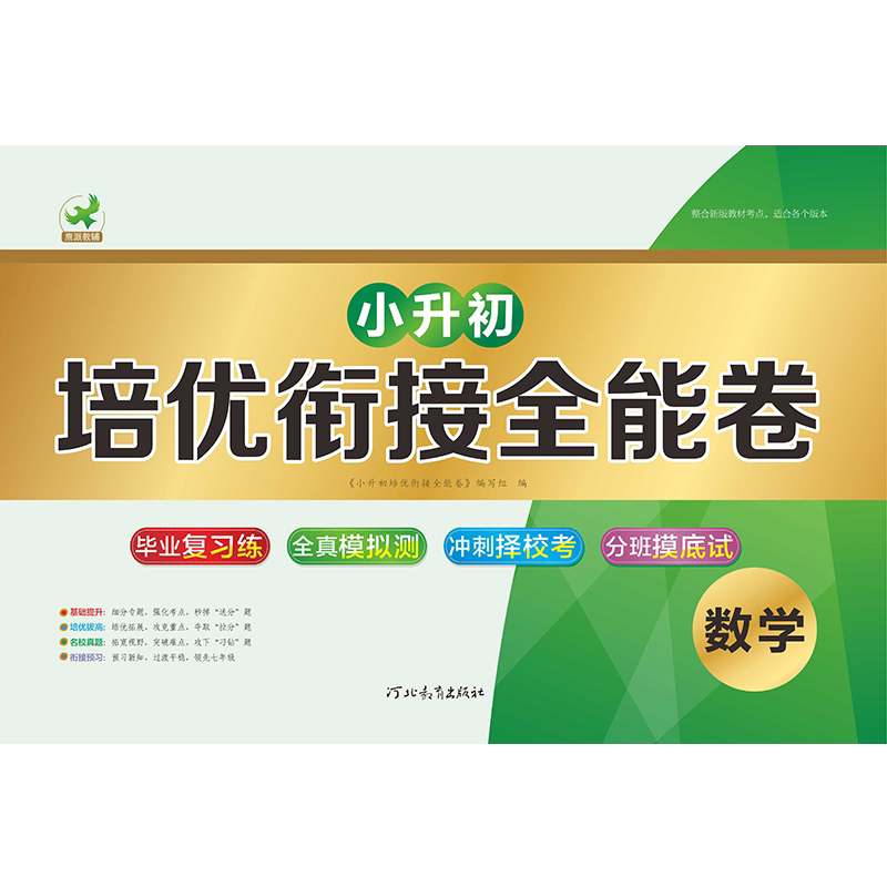 小升初模拟测试卷 数学专项训练 人教版全真模拟试卷暑假衔接六升七 小学六年级升初中总复习冲刺试卷子 6升7练习题辅导资料