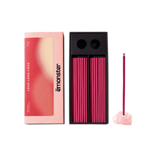 emonster花果线香檀香晶石香薰卧室内家用熏香插香氛精油生日礼物