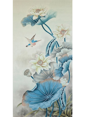 工笔画白描底稿带完整视频