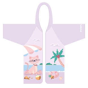 儿童浴袍吸水速干斗篷浴巾游泳专用沙滩毛巾女童男童便携式吸水巾