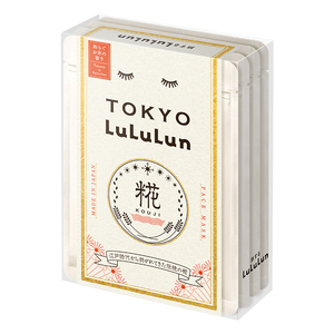 LuLuLun日本東京限定酒粕酒糟面膜深層補水保溼改善暗沉去黃氣，可領28元優惠券