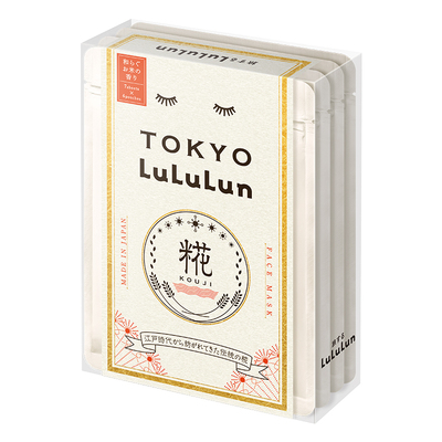 LuLuLun日本东京限定酒粕酒糟面膜深层补水保湿改善暗沉去黄气