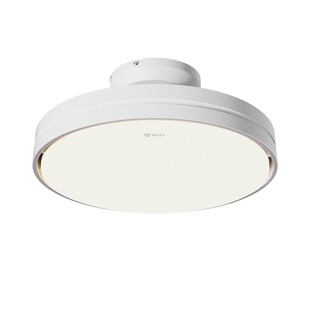 公牛卧室无叶风扇灯2025新款简约隐形吸顶灯儿童房书房吊扇电扇灯