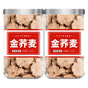 金荞麦中药材500g正品官方旗舰店新货非野生批发荞麦根大片金荞麦
